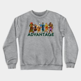 Player Character Collage Crewneck Sweatshirt